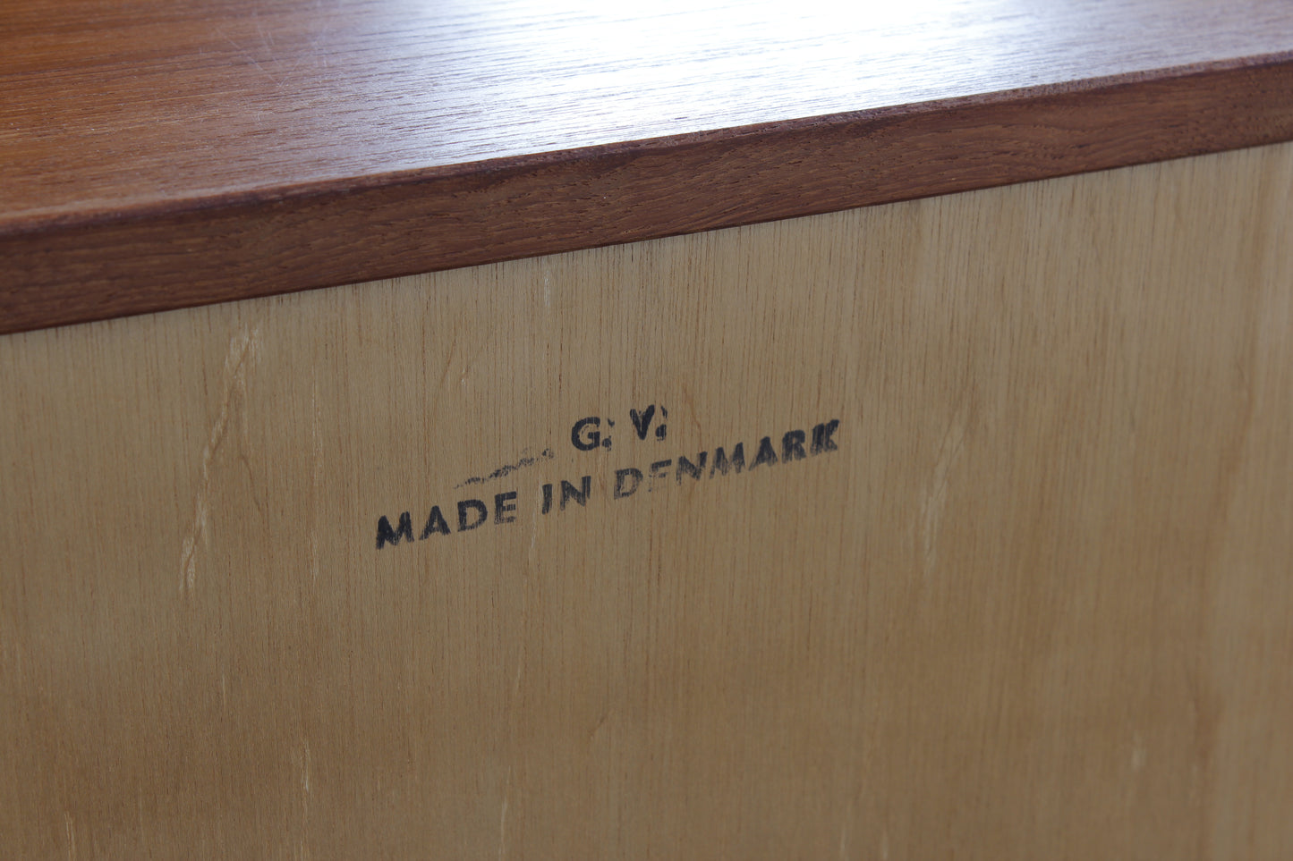 Vintage Teak Kommode danish design Schuhschrank MCM 60er 70er