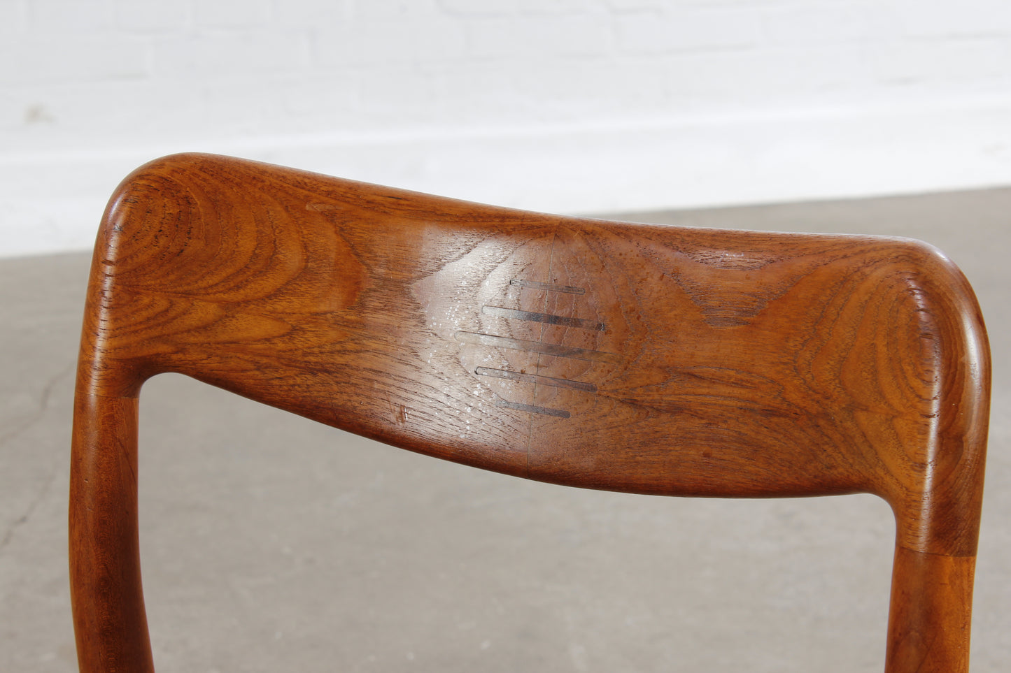 4er Set Teak Esszimmerstühle Johannes Andersen Uldum danish 60er