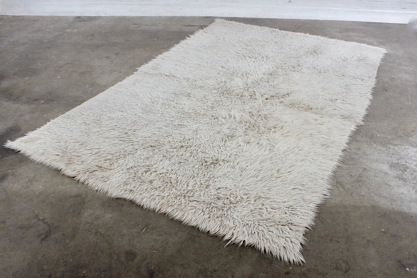 Vintage retro Woll Teppich mid century pop art 60er 70er Boho