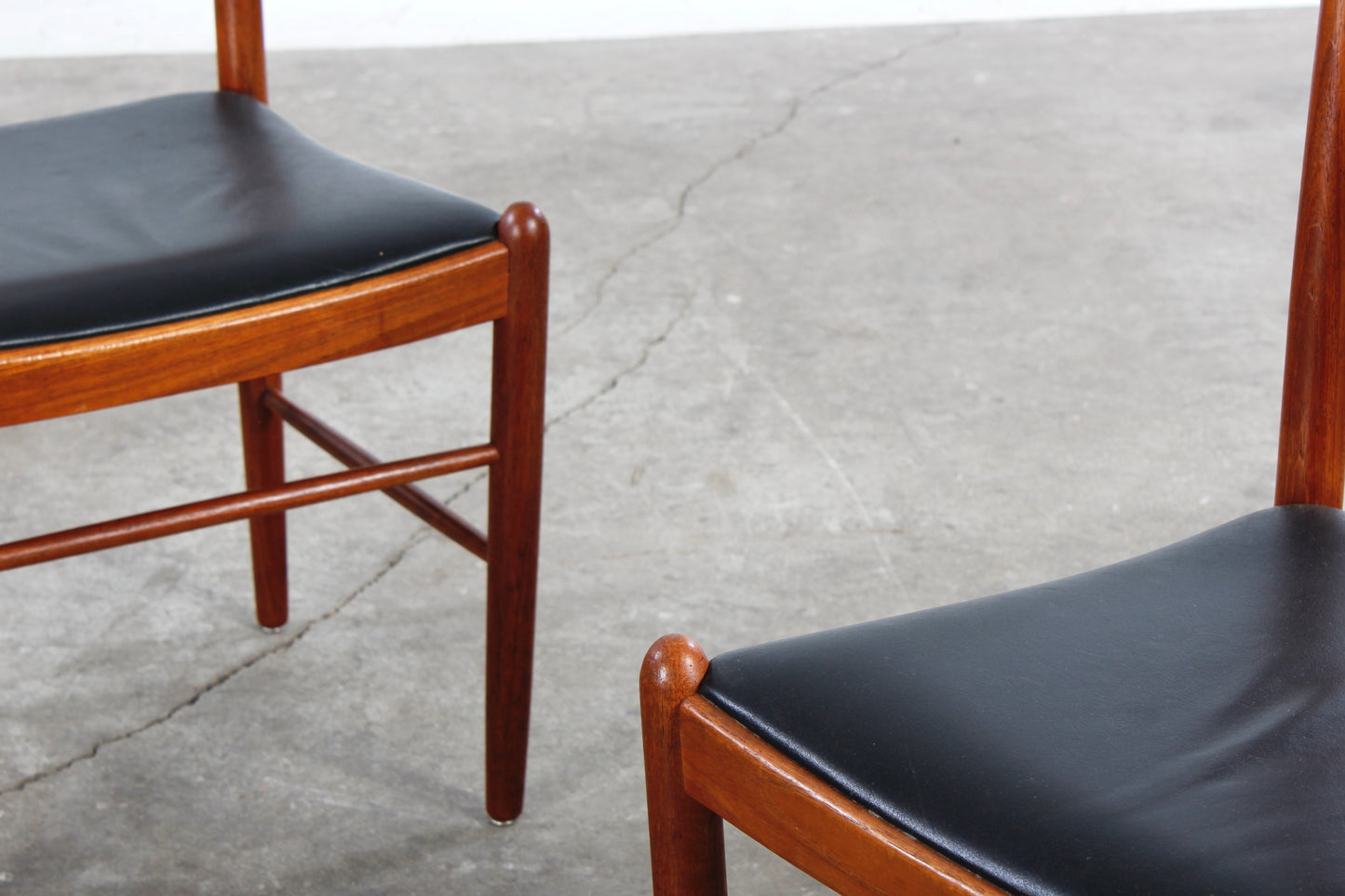 4er Set Teak Stühle von Vestervig Eriksen danish design Vintage