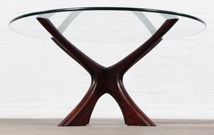 Vintage Danish Coffee Table Tisch Wikkelsø Design 60er