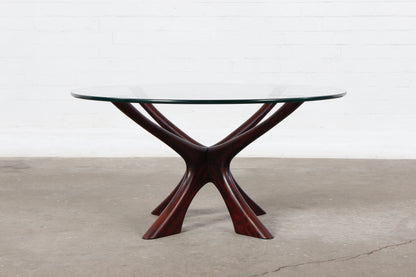 Vintage Danish Coffee Table Tisch Wikkelsø Design 60er