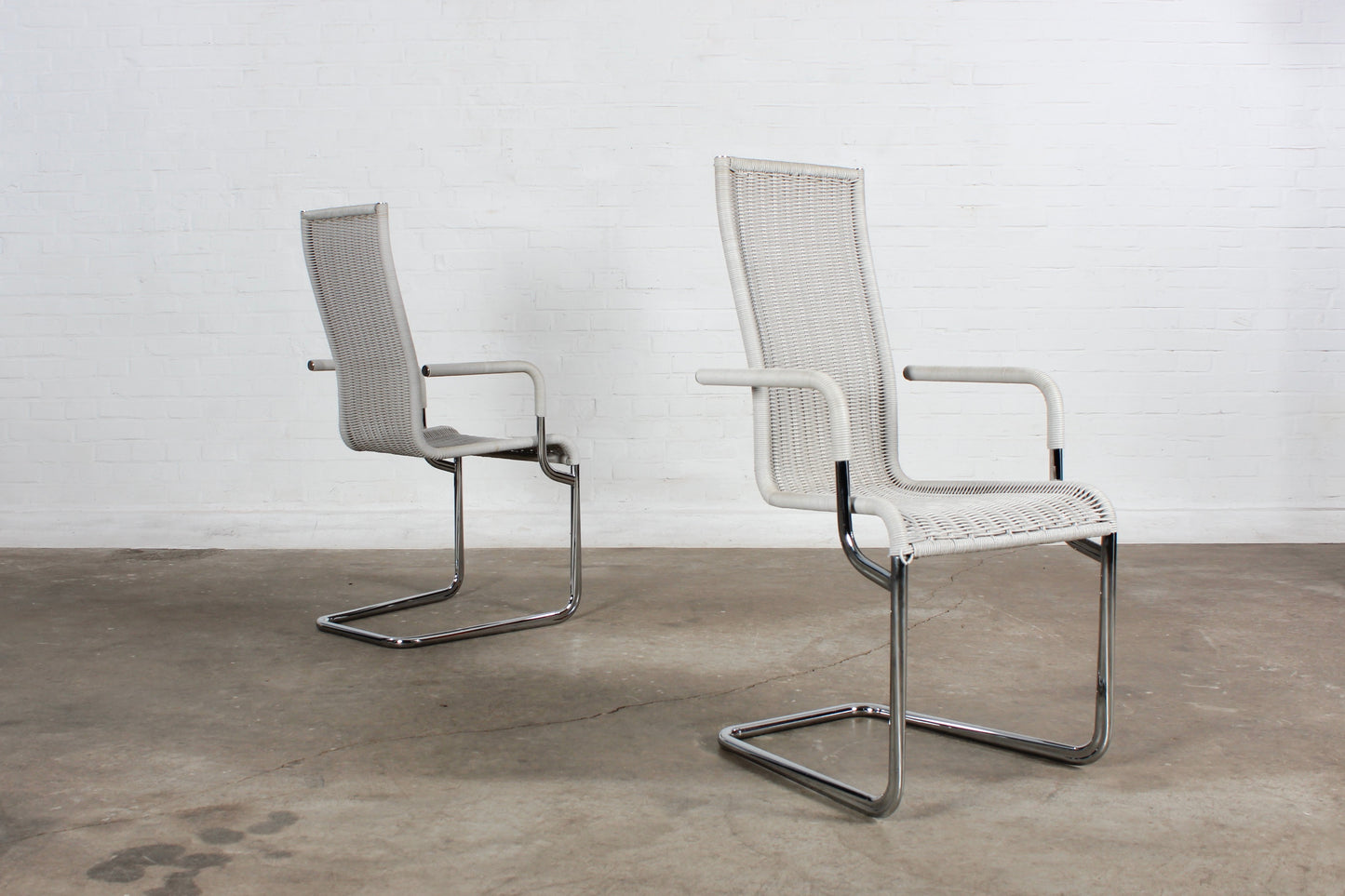 Moderner TECTA D21 Freischwinger Vintage Design Esszimmerstuhl