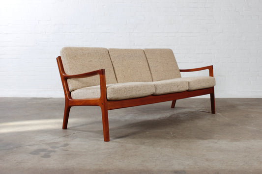 Vintage Teak Sofa Ole Wanscher Danish Design Mid Century