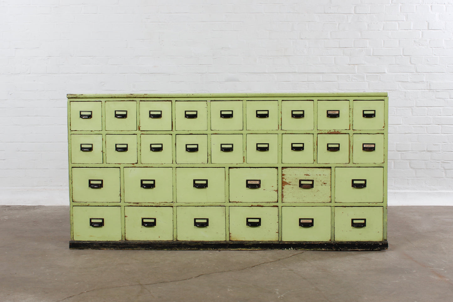 Industrial Vintage Schubladenschrank Apothekerschrank Kommode