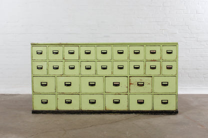 Industrial Vintage Schubladenschrank Apothekerschrank Kommode