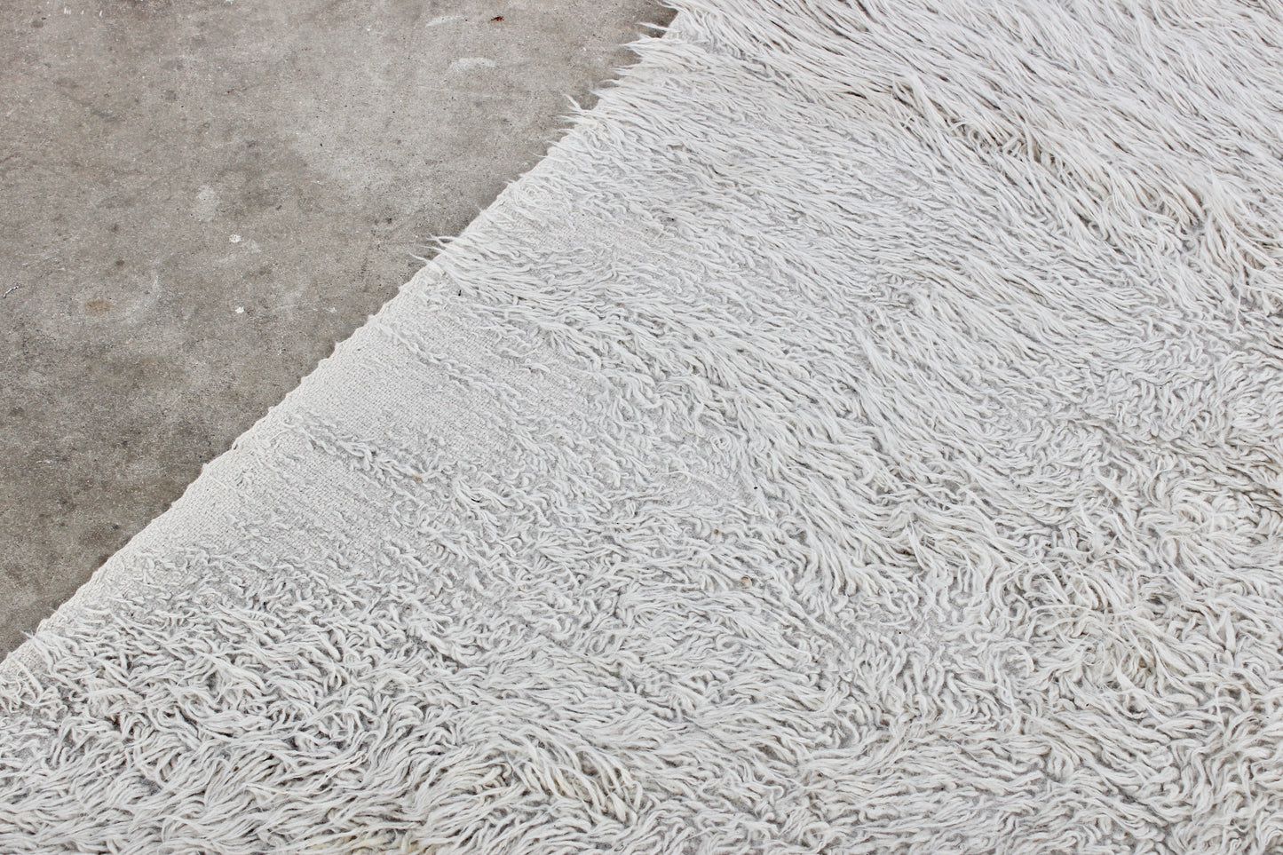 Vintage retro Woll Teppich mid century pop art 60er 70er Boho