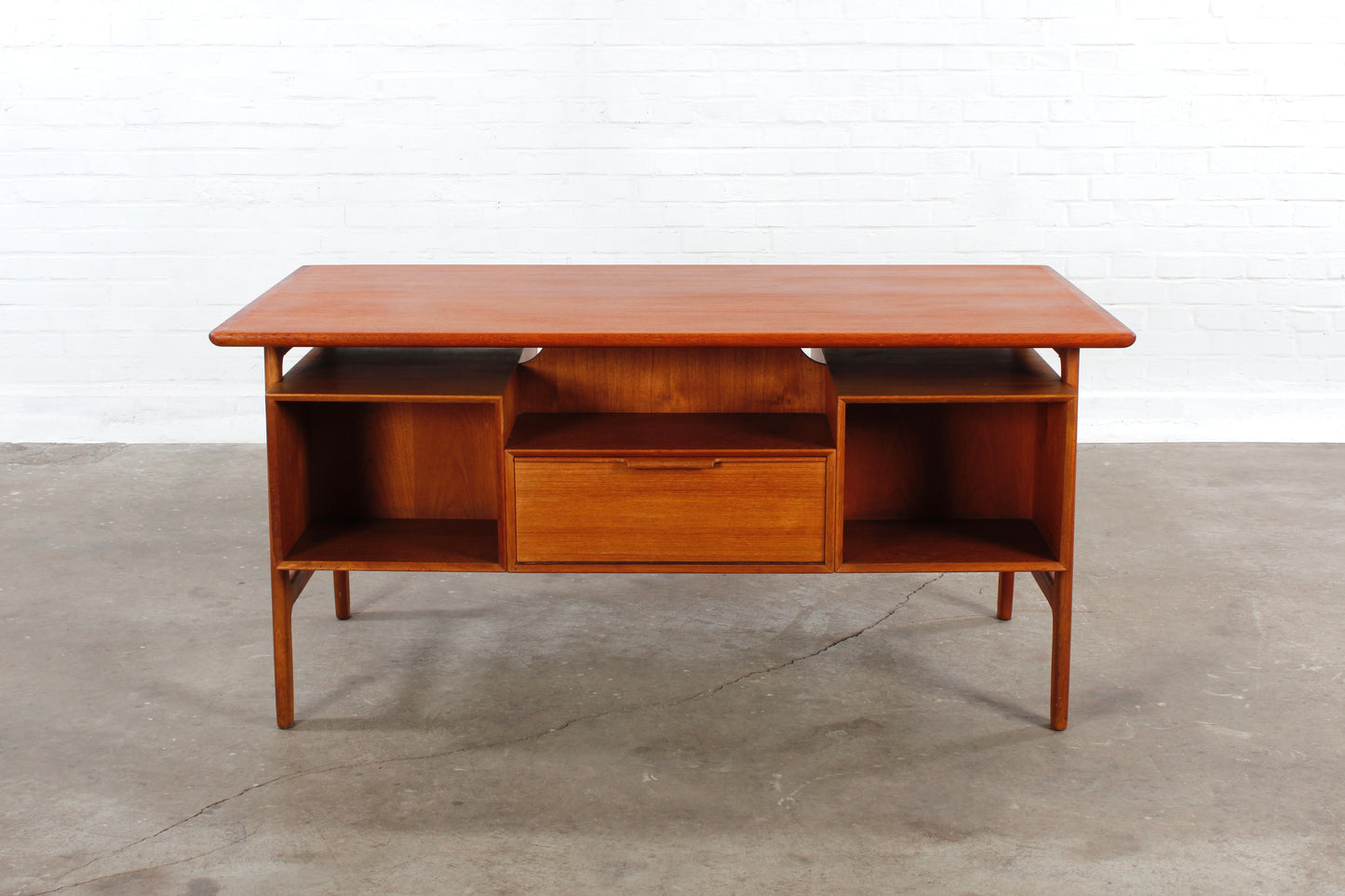 Modell 75 Schreibtisch von Gunni Omann für Omann Jun Teak 60er