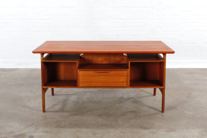Modell 75 Schreibtisch von Gunni Omann für Omann Jun Teak 60er