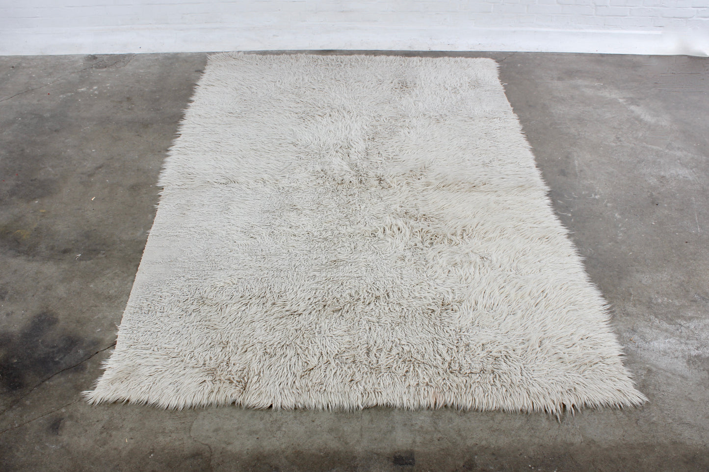 Vintage retro Woll Teppich mid century pop art 60er 70er Boho