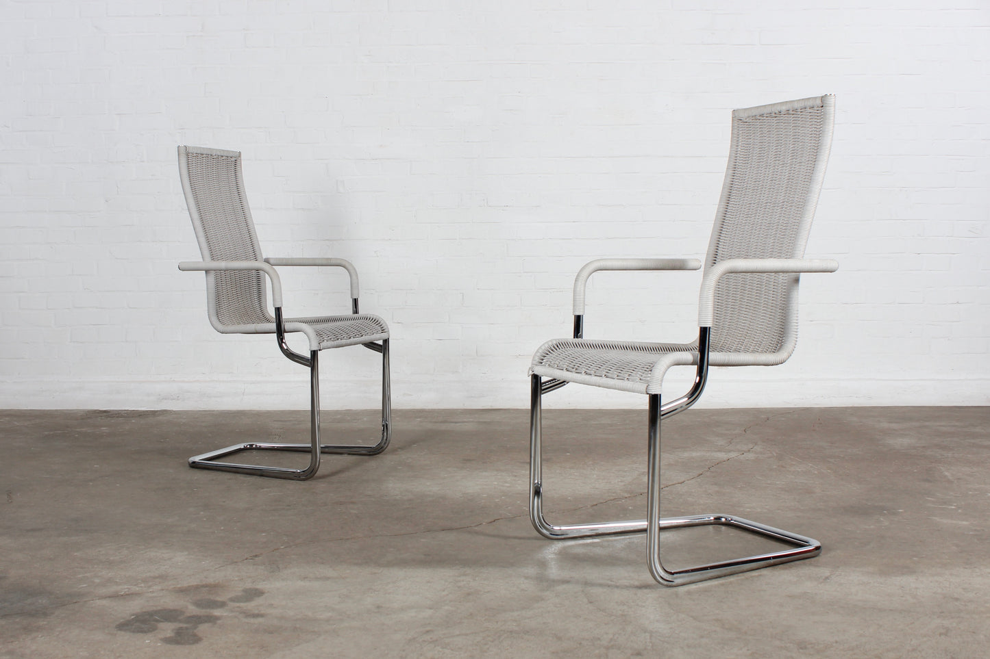 Moderner TECTA D21 Freischwinger Vintage Design Esszimmerstuhl