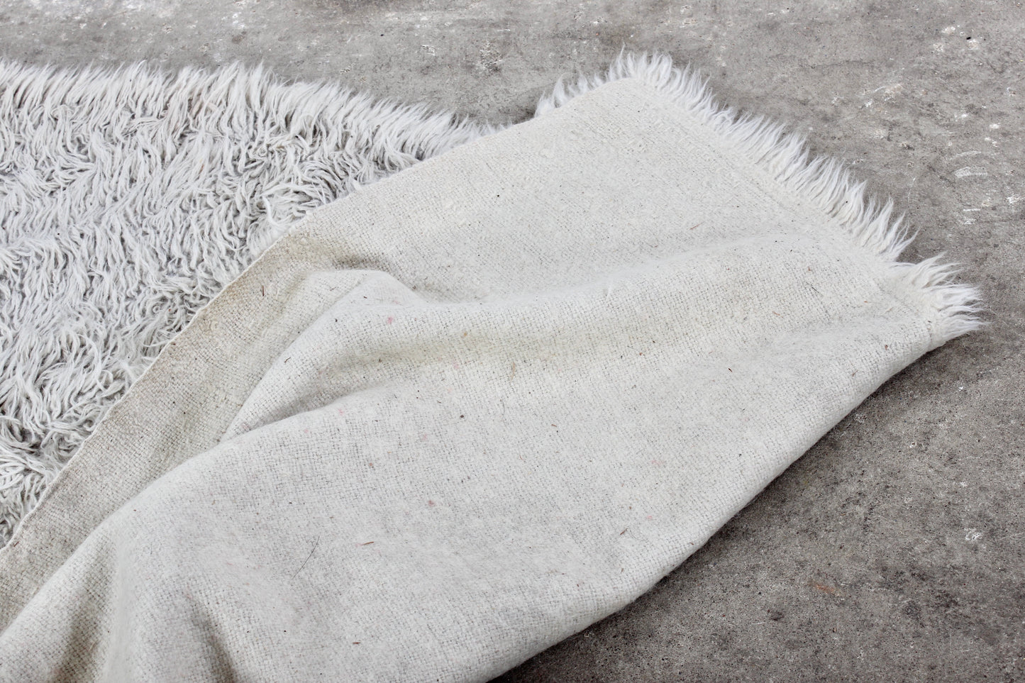 Vintage retro Woll Teppich mid century pop art 60er 70er Boho