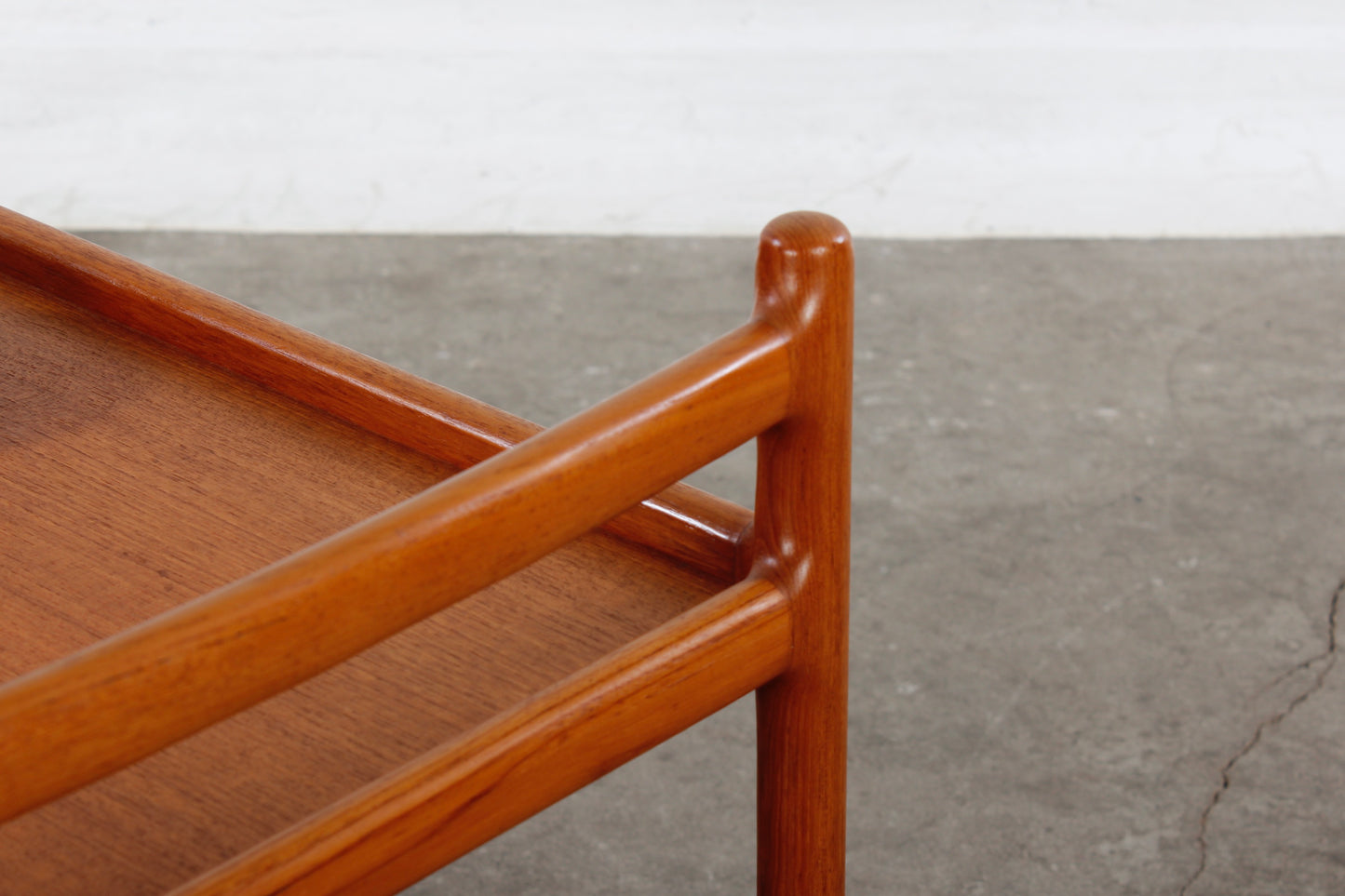 Dänischer Servierwagen aus Teak von Johannes Andersen Trolley