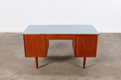 Vintage Teak Schreibtisch Danish Mid Century Design 60er 70er