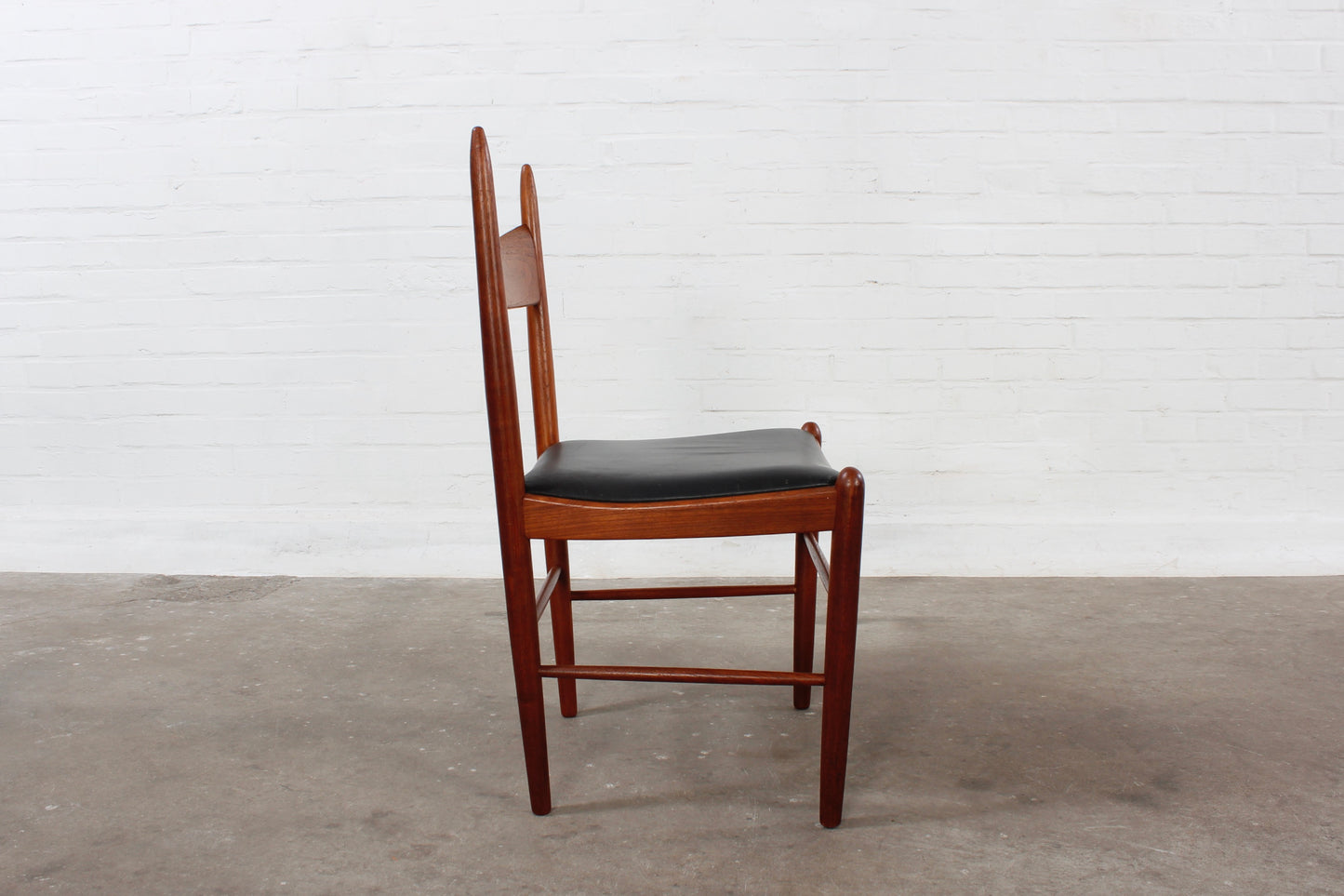 4er Set Teak Stühle von Vestervig Eriksen danish design Vintage