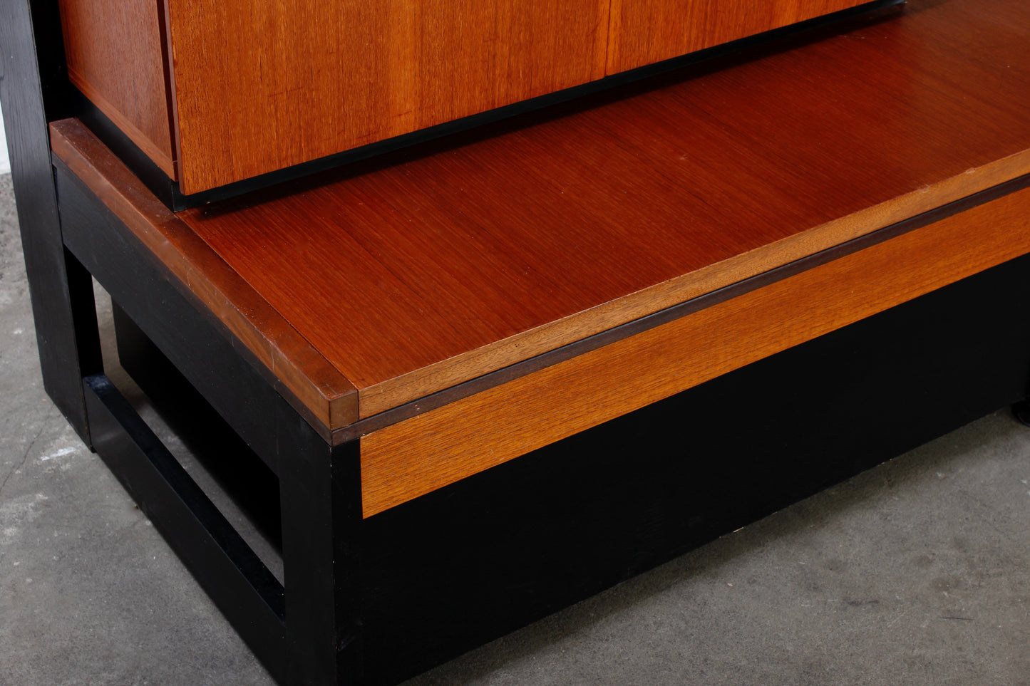Vintage Teak Behr Schrankwand Mid Century Design 60er 70er