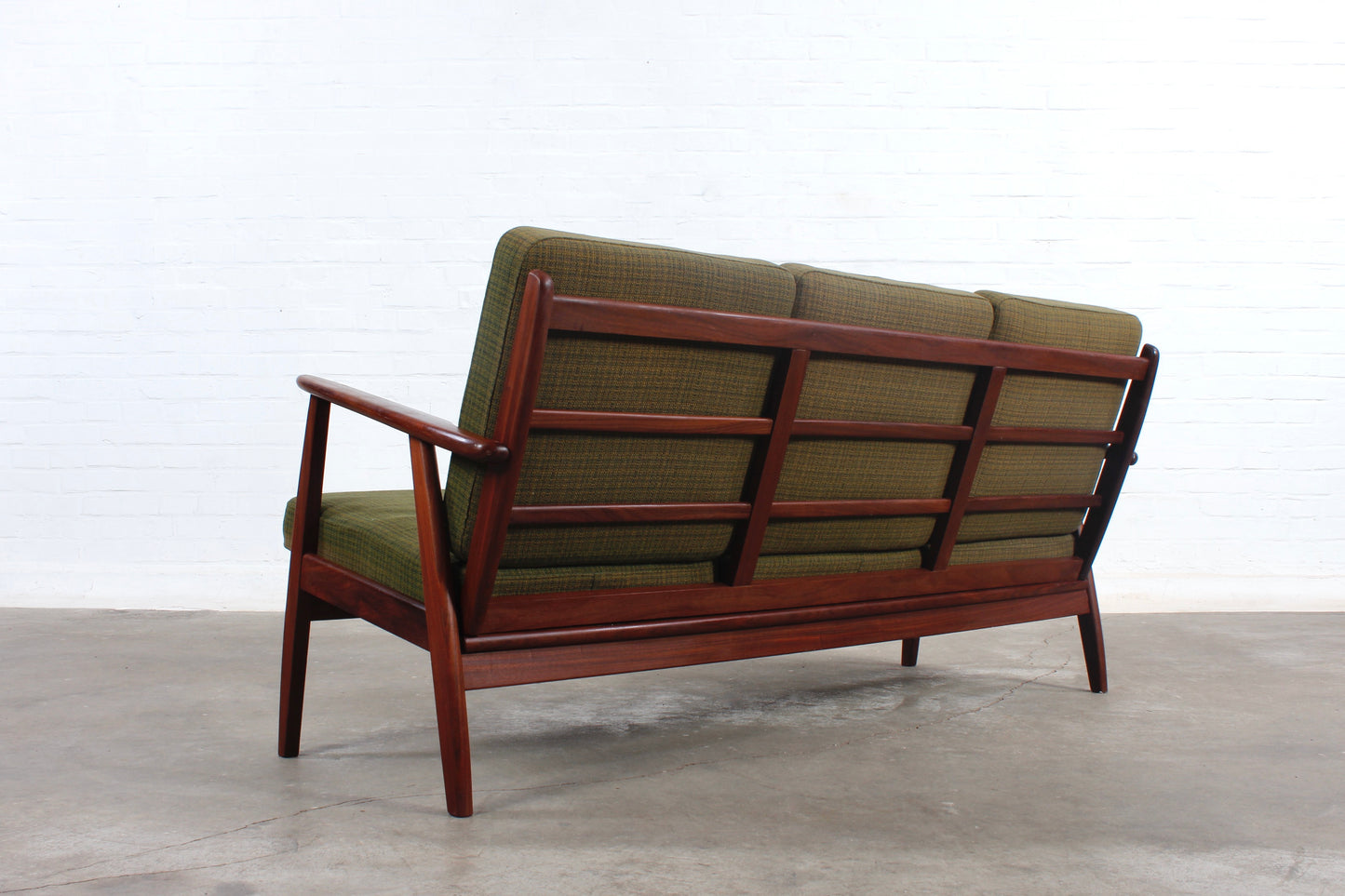 Vintage Teak 3er Sofa Danish Mid Century Design 50er 60er