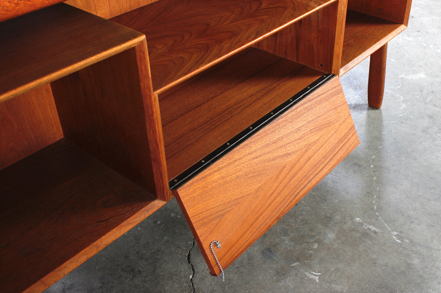 Modell 75 Schreibtisch von Gunni Omann für Omann Jun Teak 60er