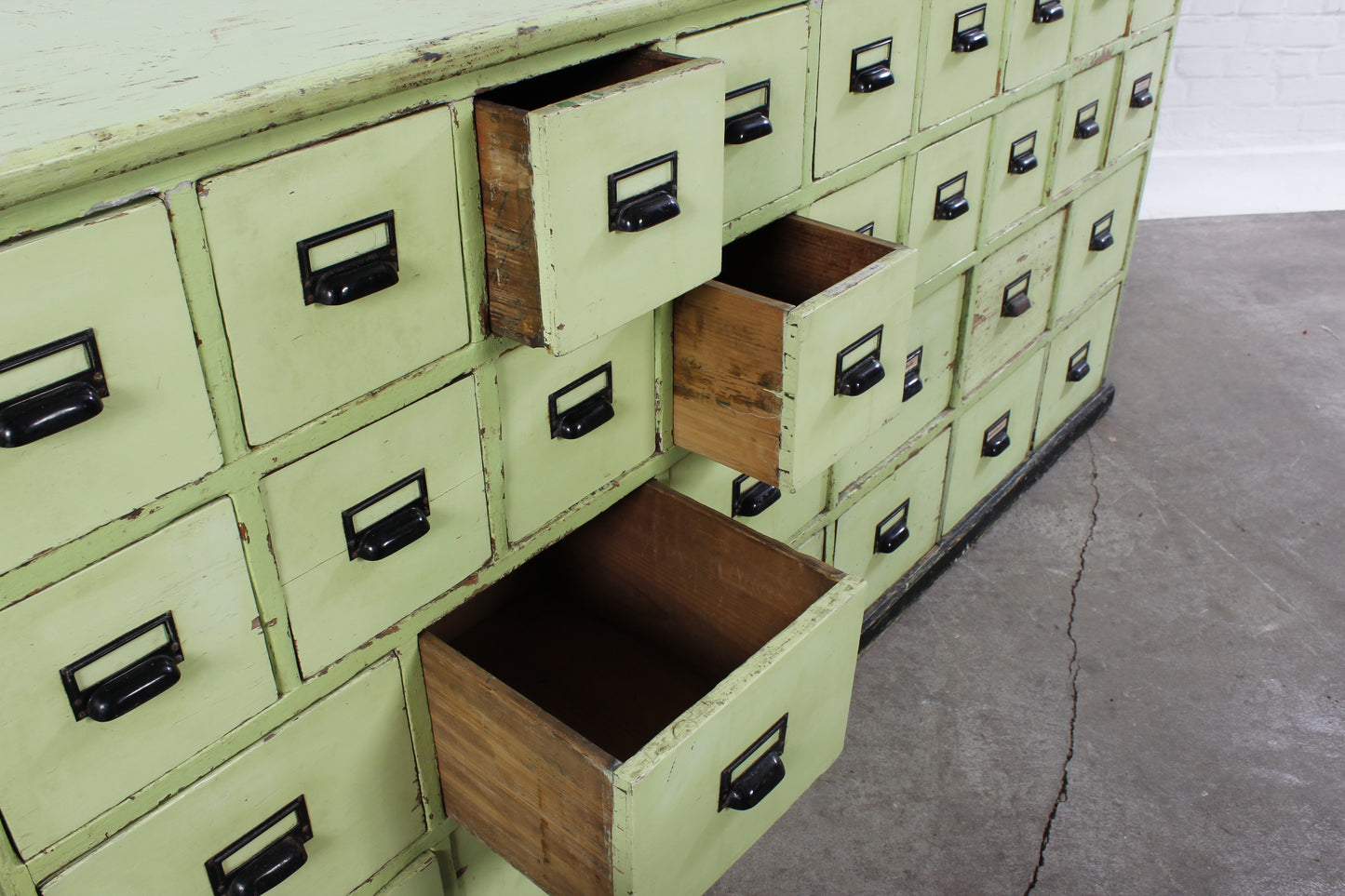 Industrial Vintage Schubladenschrank Apothekerschrank Kommode