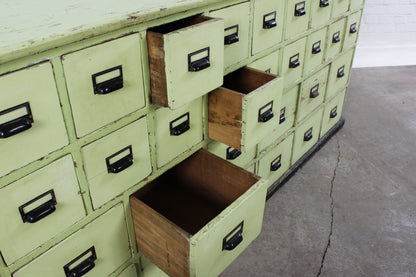 Industrial Vintage Schubladenschrank Apothekerschrank Kommode
