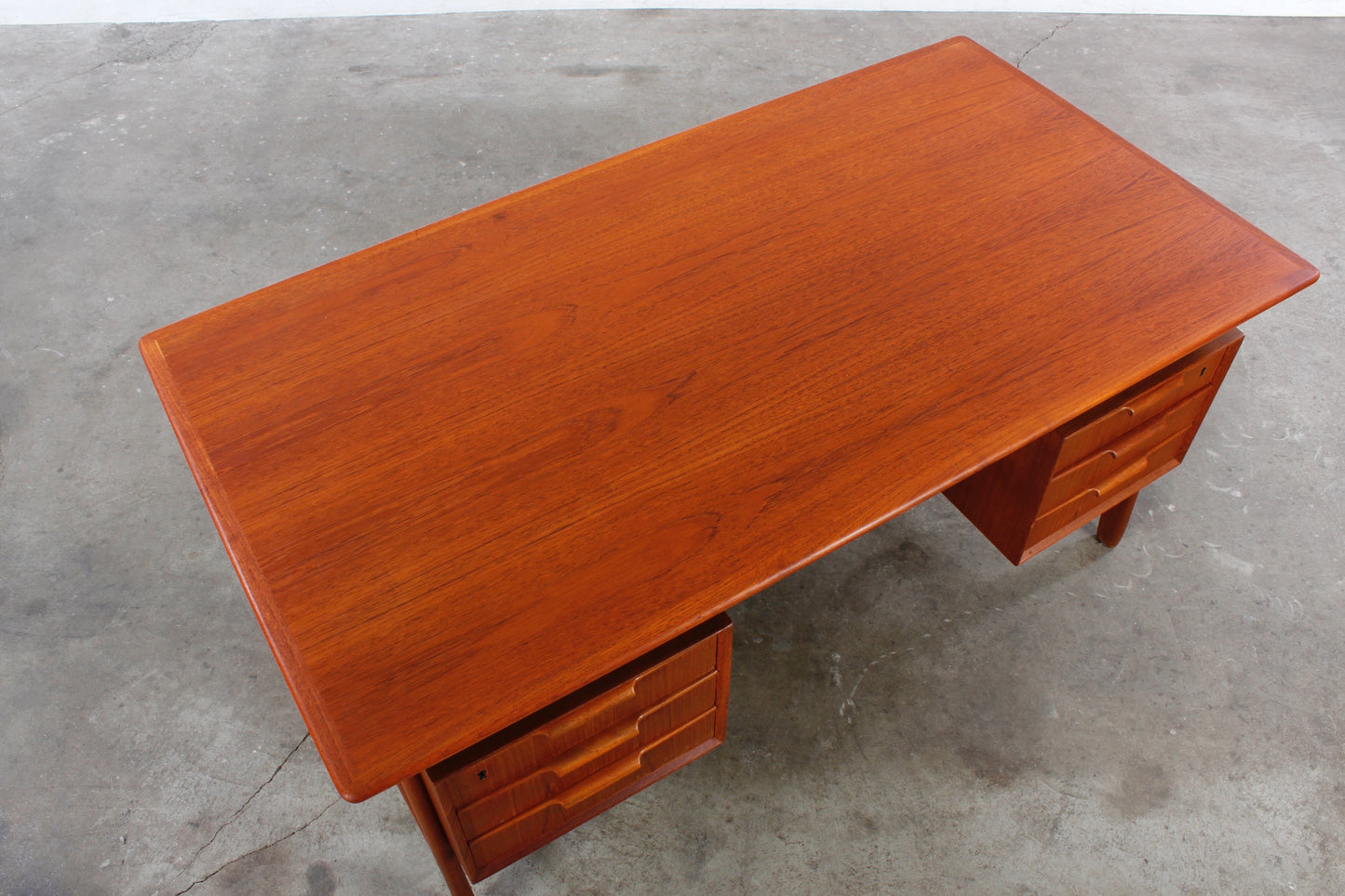 Modell 75 Schreibtisch von Gunni Omann für Omann Jun Teak 60er