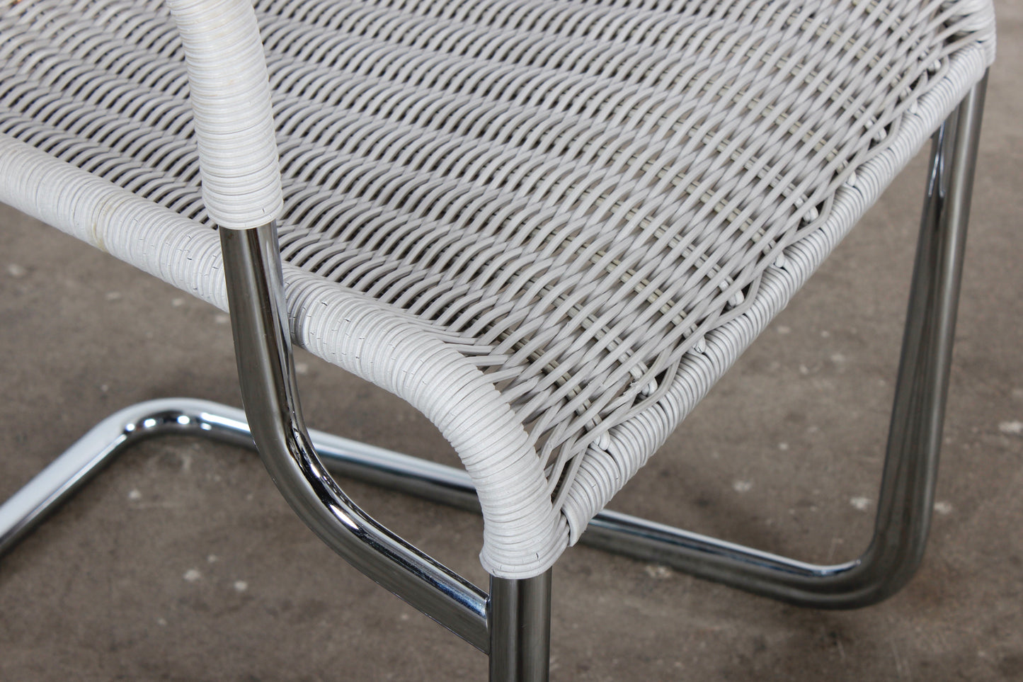 Moderner TECTA D21 Freischwinger Vintage Design Esszimmerstuhl