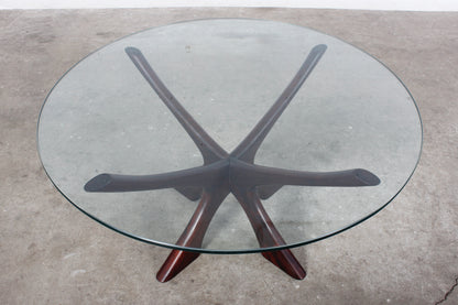 Vintage Danish Coffee Table Tisch Wikkelsø Design 60er