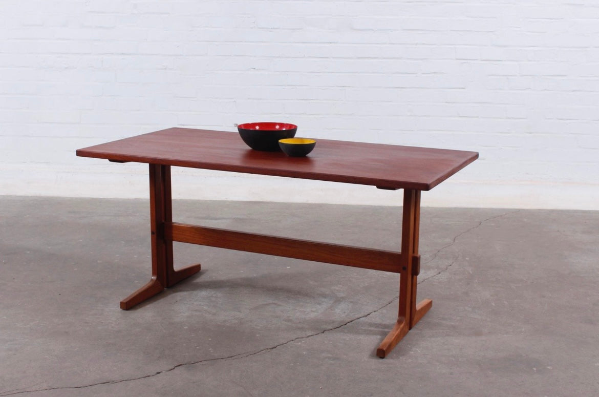 Vintage Teak Coffee Table Danish Mid Century 50er 60er