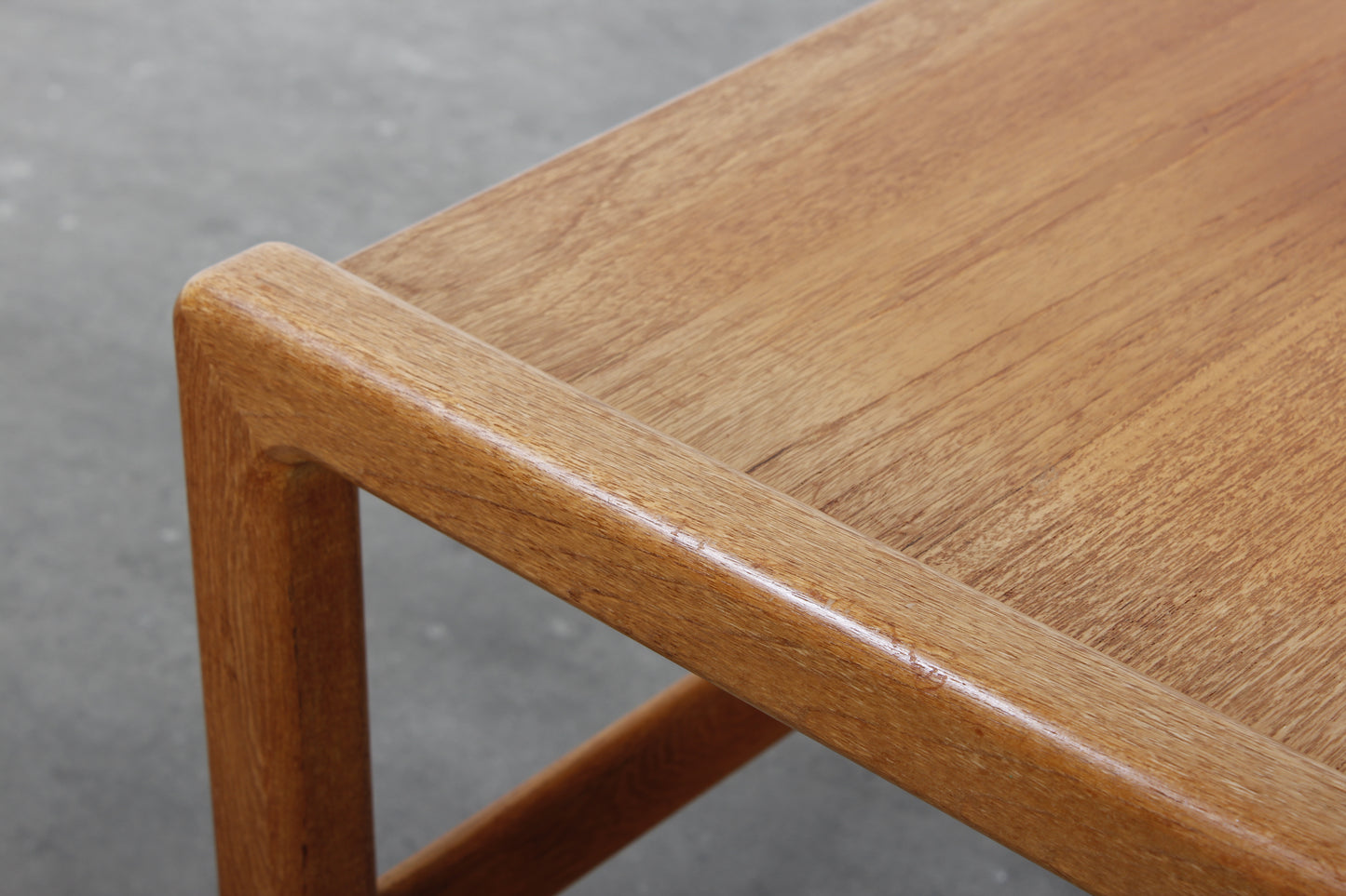Teakholz Satztische Beistelltische Nesting table danish design
