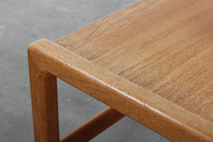 Teakholz Satztische Beistelltische Nesting table danish design