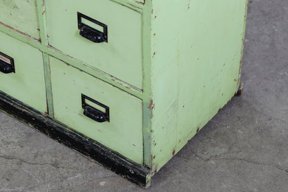 Industrial Vintage Schubladenschrank Apothekerschrank Kommode