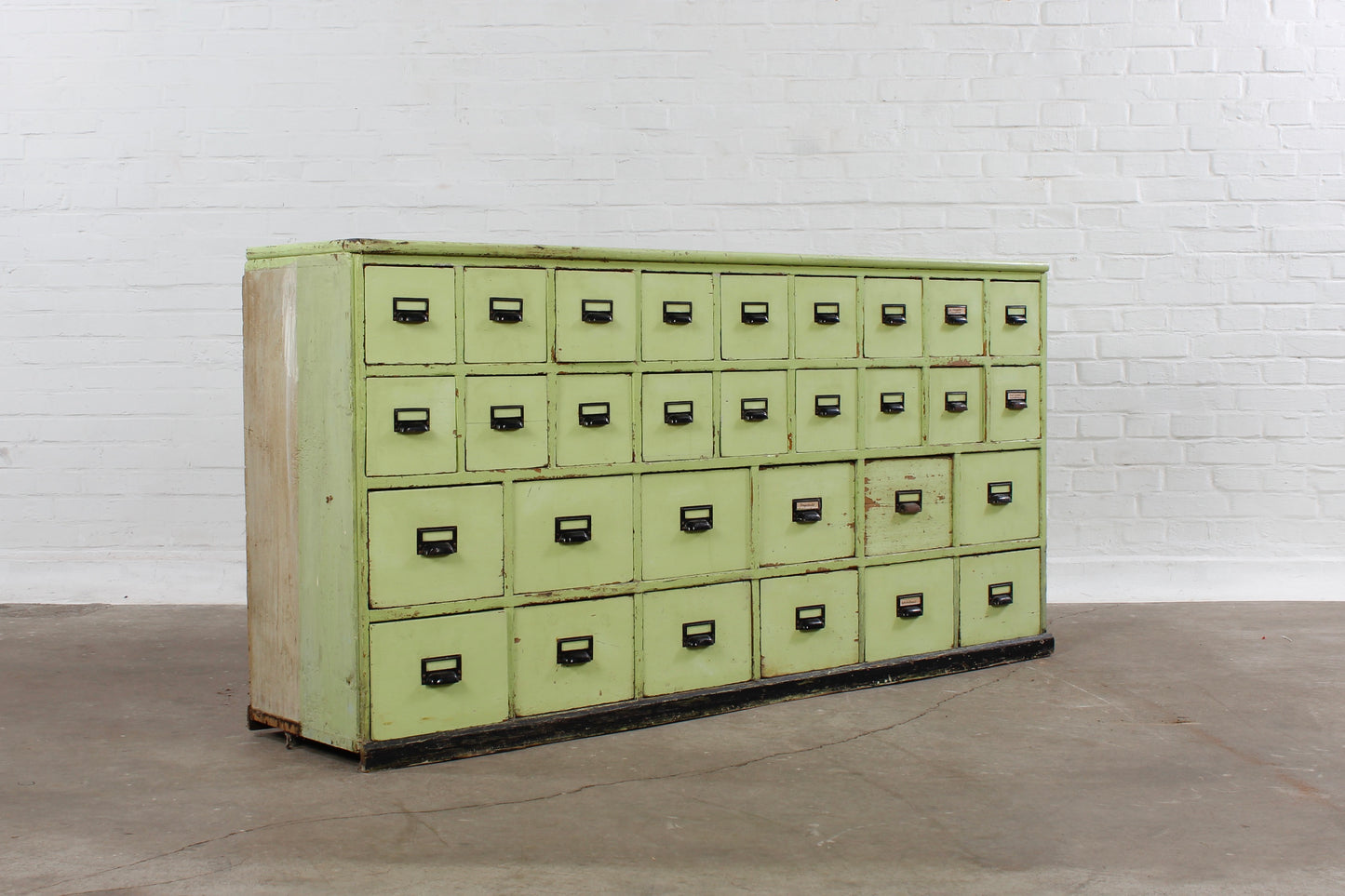 Industrial Vintage Schubladenschrank Apothekerschrank Kommode