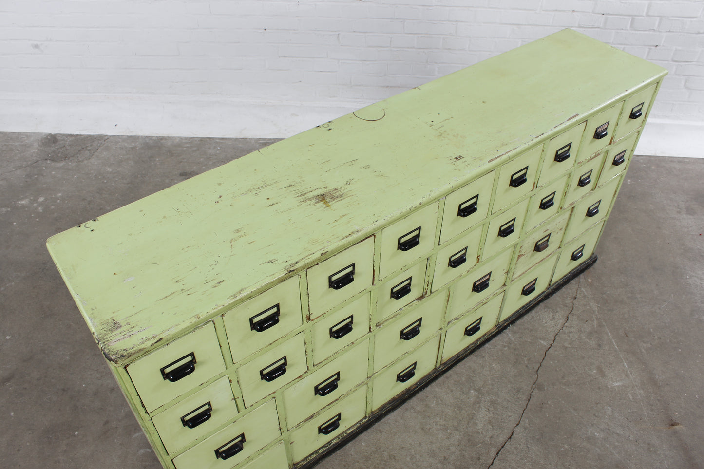 Industrial Vintage Schubladenschrank Apothekerschrank Kommode