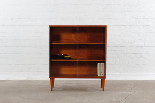 Vintage Teakholz Vitrine