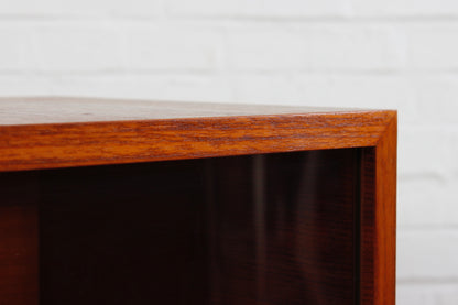 Vintage Teakholz Vitrine