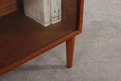 Vintage Teakholz Vitrine