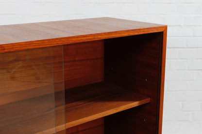Vintage Teakholz Vitrine