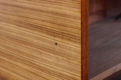 Vintage Teakholz Vitrine