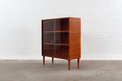 Vintage Teakholz Vitrine