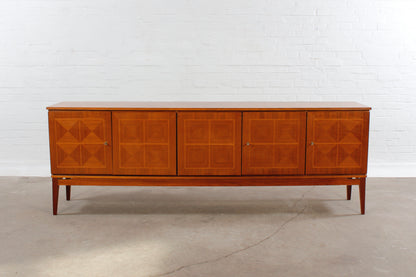 Große vintage Nussbaum Sideboard