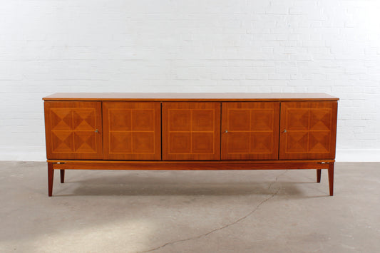 Große vintage Nussbaum Sideboard
