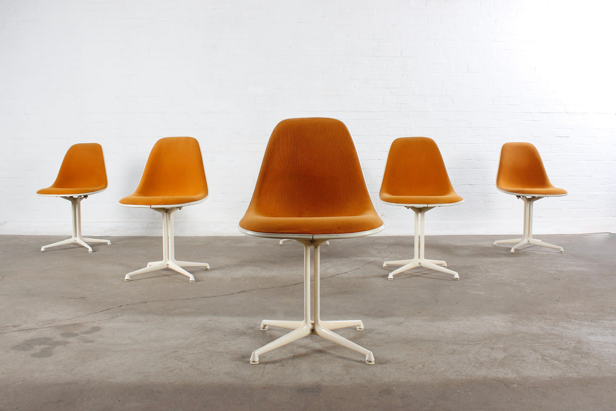 6er Set Esszimmerstühle von Charles & Rey Eames für Herman Miller Vitra