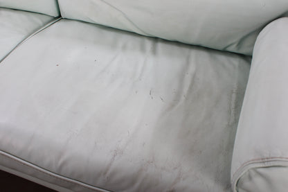 Modernes minigrünes Ledersofa