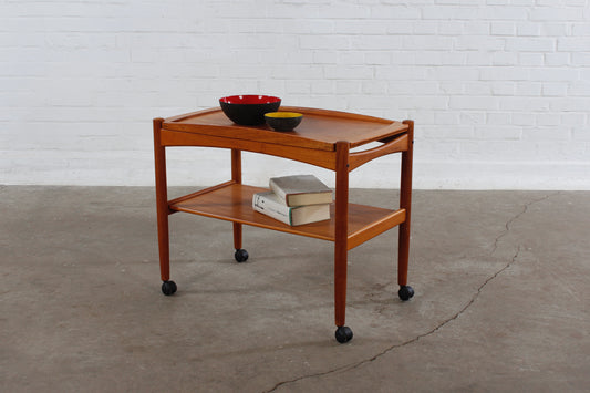 Teak Servierwagen von Poul Hundevad