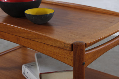 Teak Servierwagen von Poul Hundevad