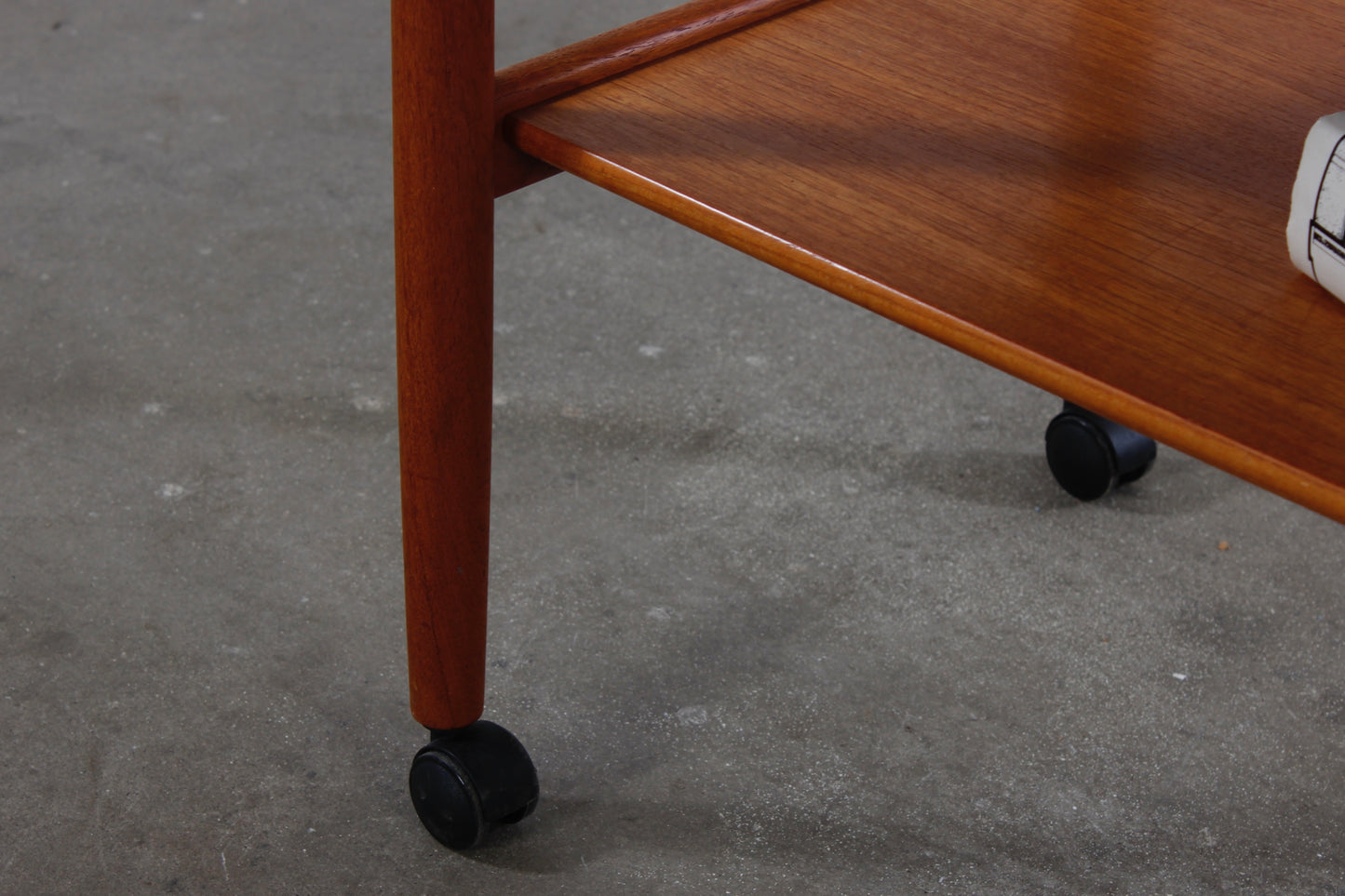 Teak Servierwagen von Poul Hundevad
