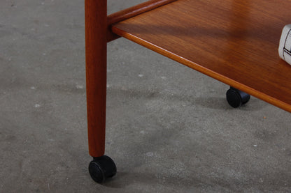 Teak Servierwagen von Poul Hundevad