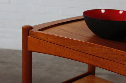 Teak Servierwagen von Poul Hundevad