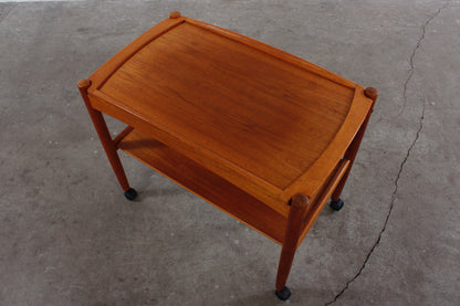 Teak Servierwagen von Poul Hundevad