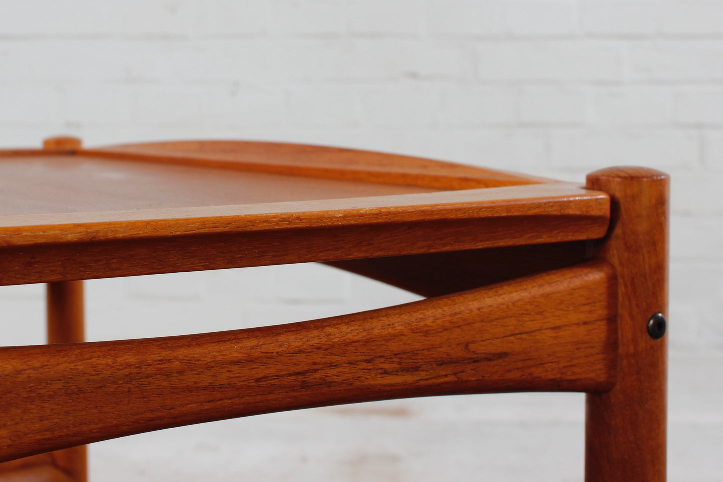 Teak Servierwagen von Poul Hundevad